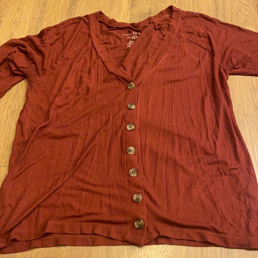 American eagle ribbed long sleeve